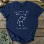 Printify T-Shirt Frog Courage T-Shirt