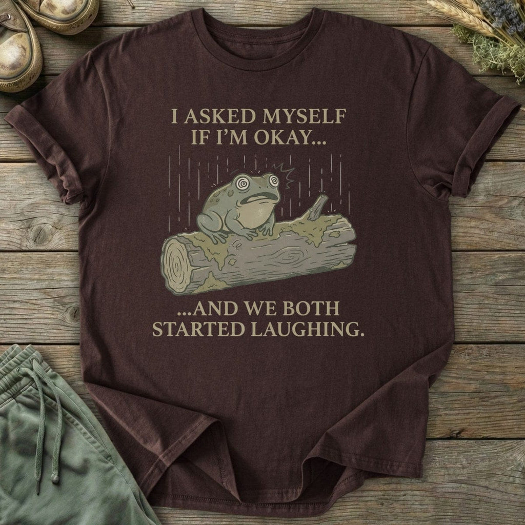 Printify T-Shirt Frog In Rain T-Shirt