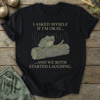 Printify T-Shirt Frog In Rain T-Shirt