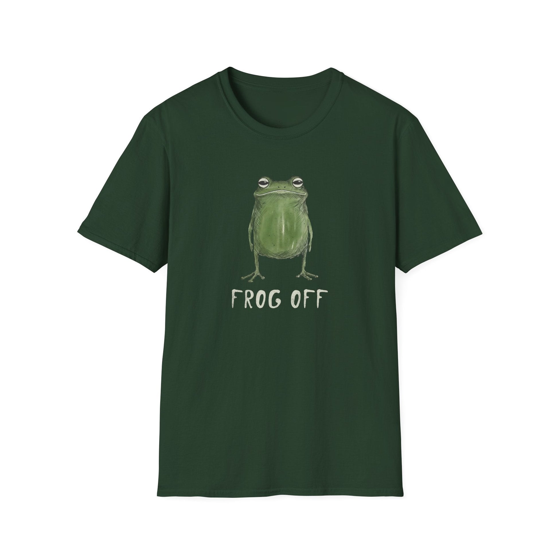 Printify T-Shirt Frog Off T-Shirt