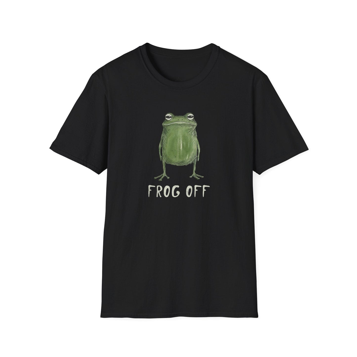 Printify T-Shirt Frog Off T-Shirt