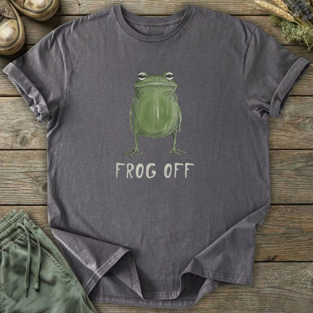 Printify T-Shirt Frog Off T-Shirt