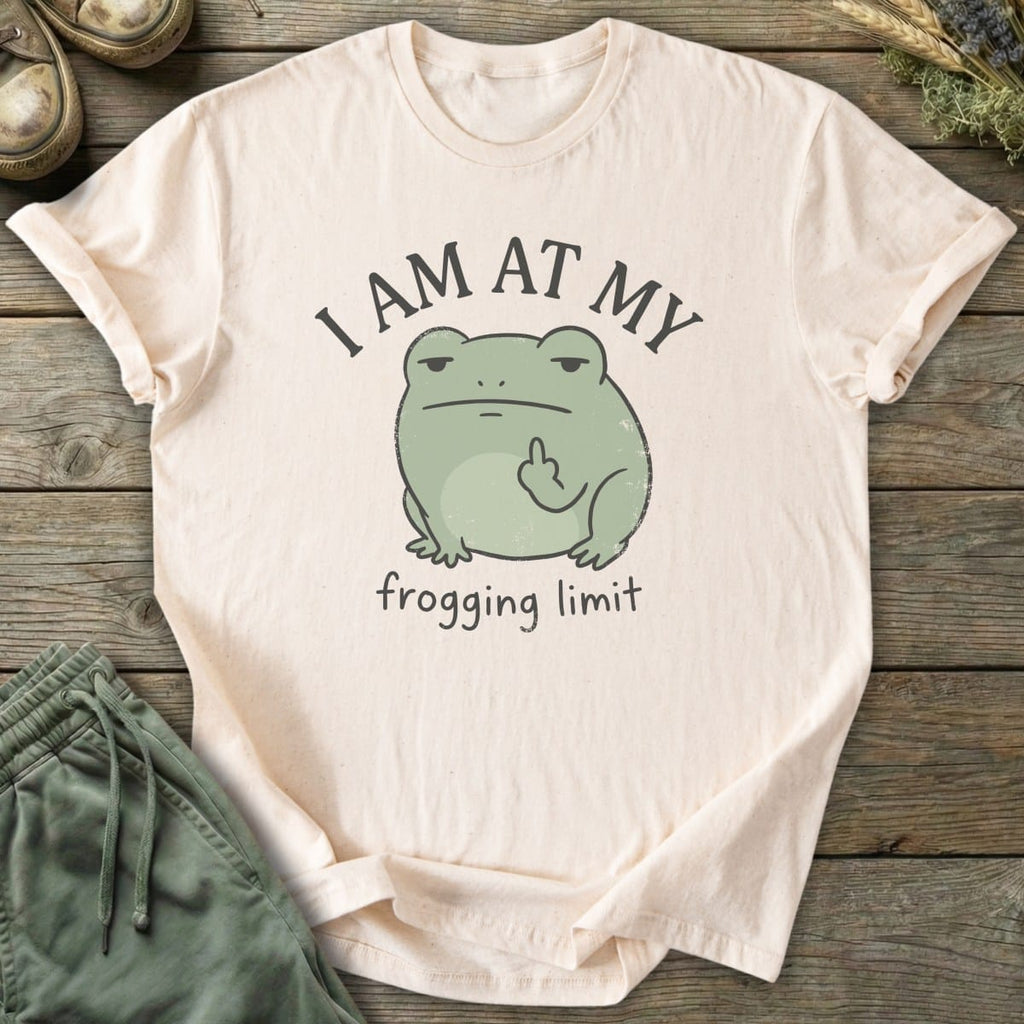 Printify T-Shirt Frogging Limit T-Shirt