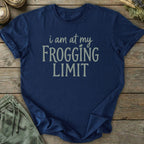 Printify T-Shirt Frogging Limit Text T-Shirt