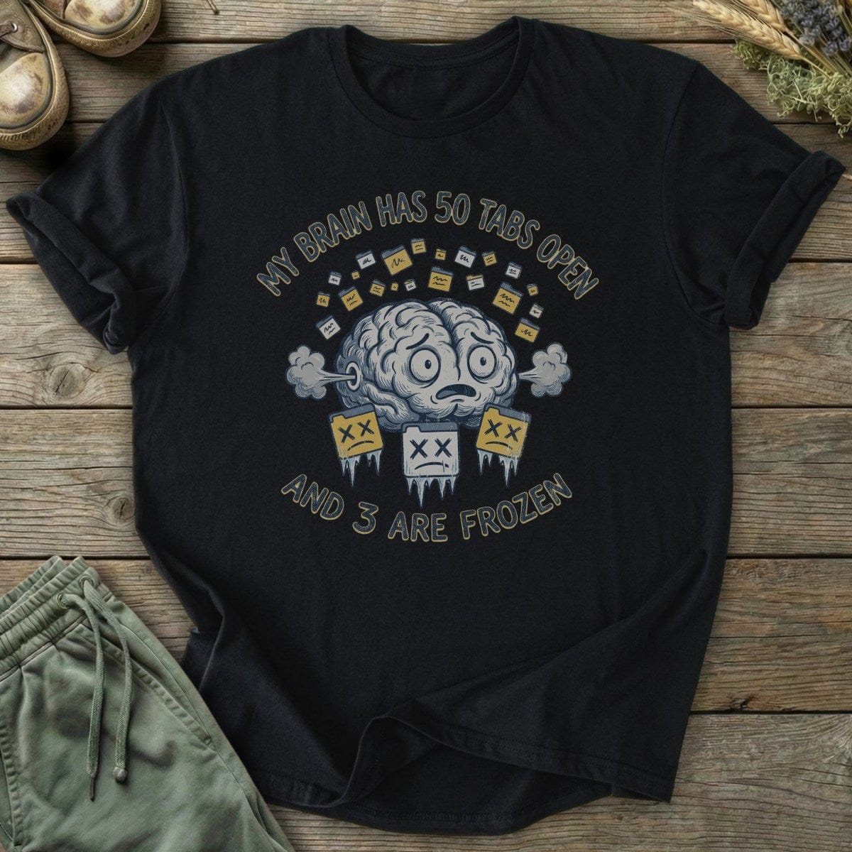 Printify T-Shirt Frozen Tabs T-Shirt