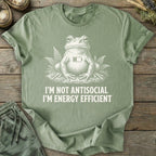 Printify T-Shirt Funny Energy Efficient T-Shirt