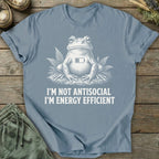 Printify T-Shirt Funny Energy Efficient T-Shirt