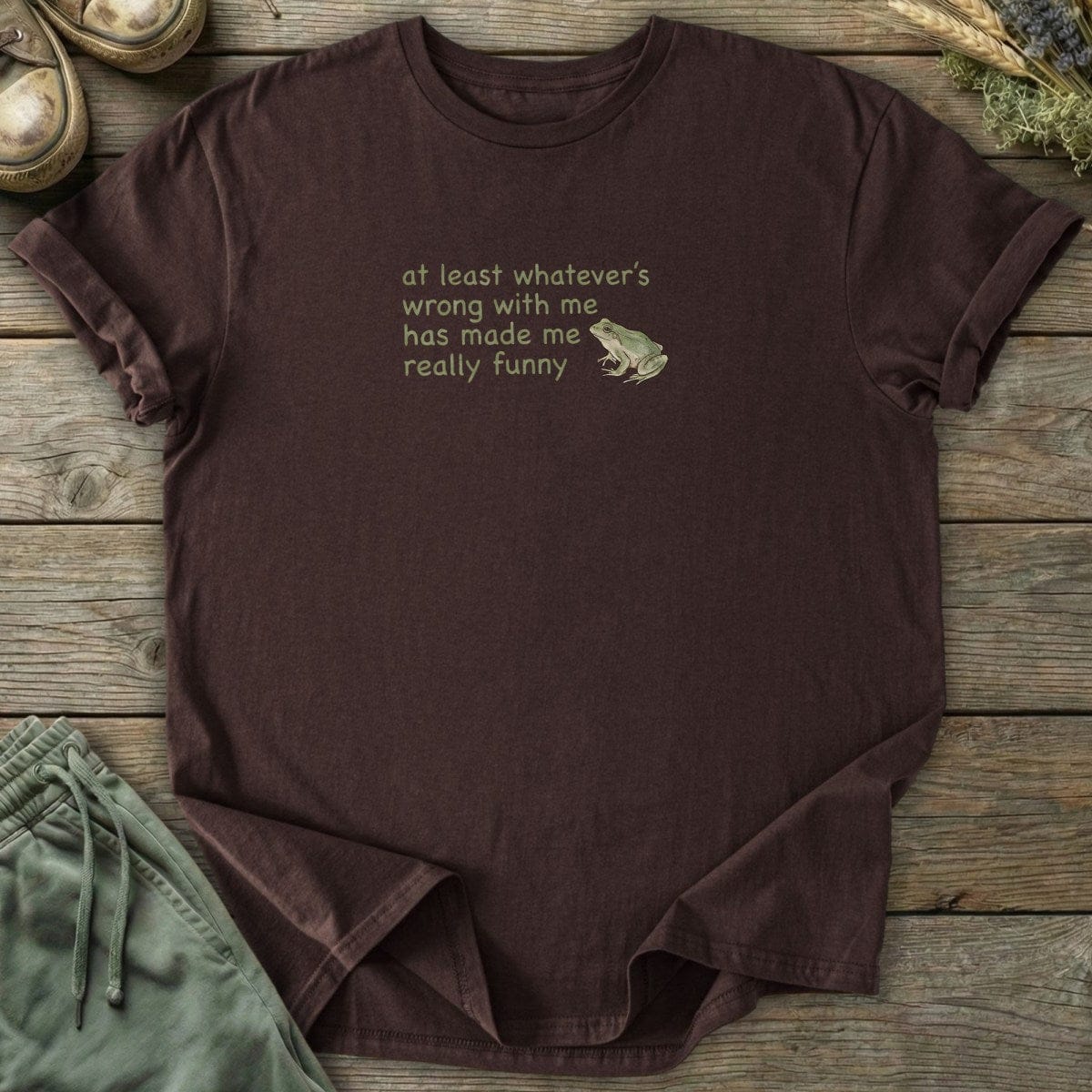 Printify T-Shirt Funny Frog T-Shirt