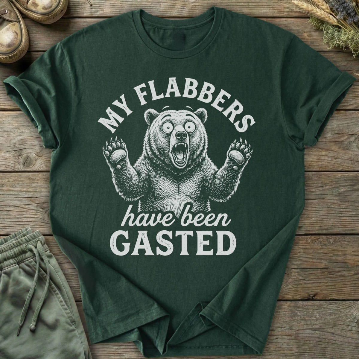 Printify T-Shirt Gasted Bear T-Shirt