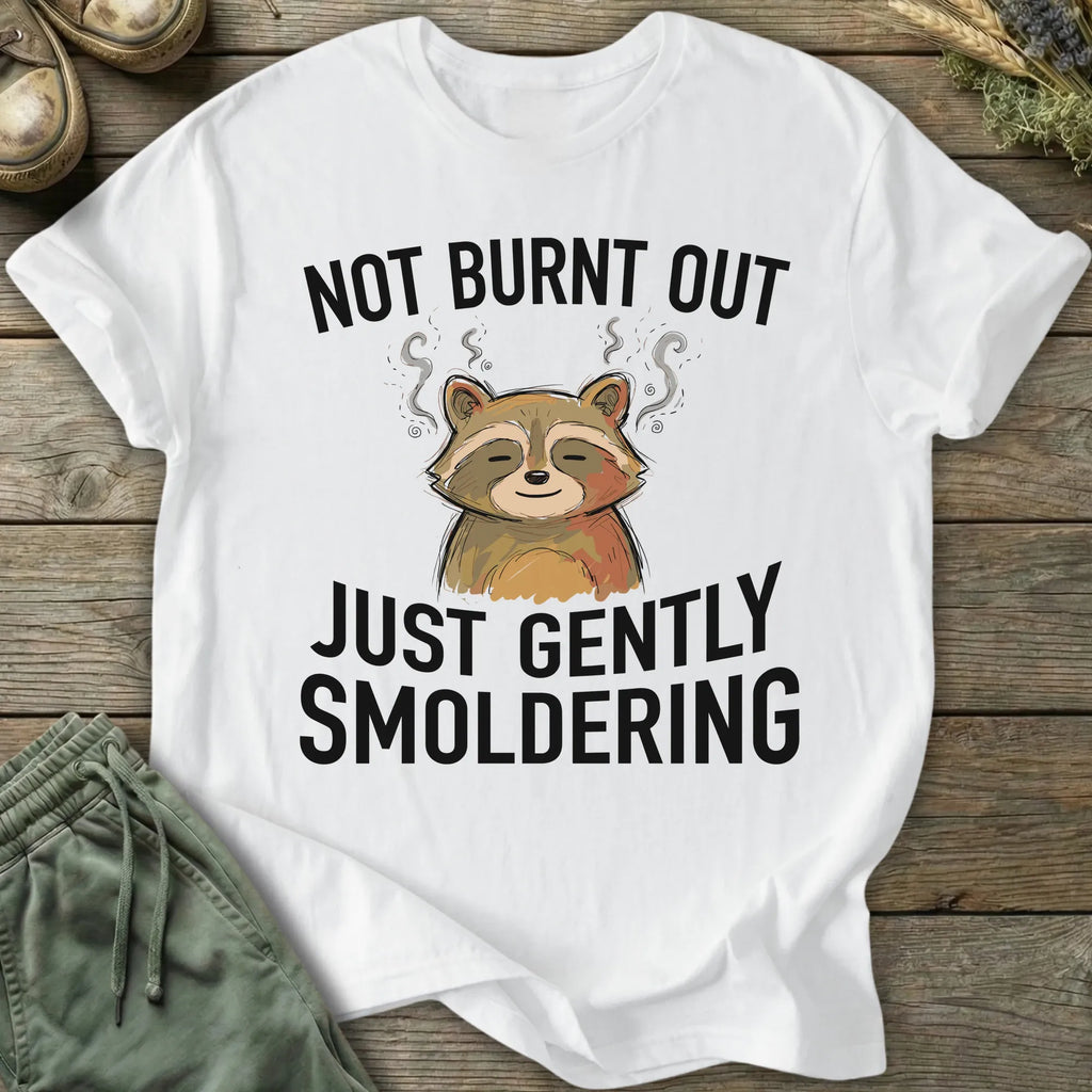 Printify T-Shirt Gently Smoldering T-Shirt