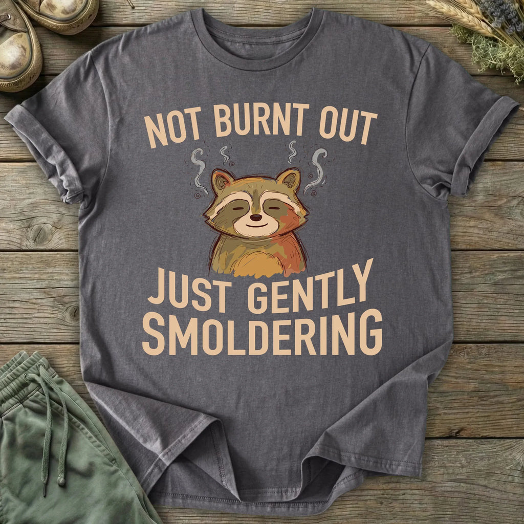 Printify T-Shirt Gently Smoldering T-Shirt