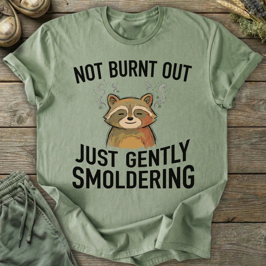 Printify T-Shirt Gently Smoldering T-Shirt