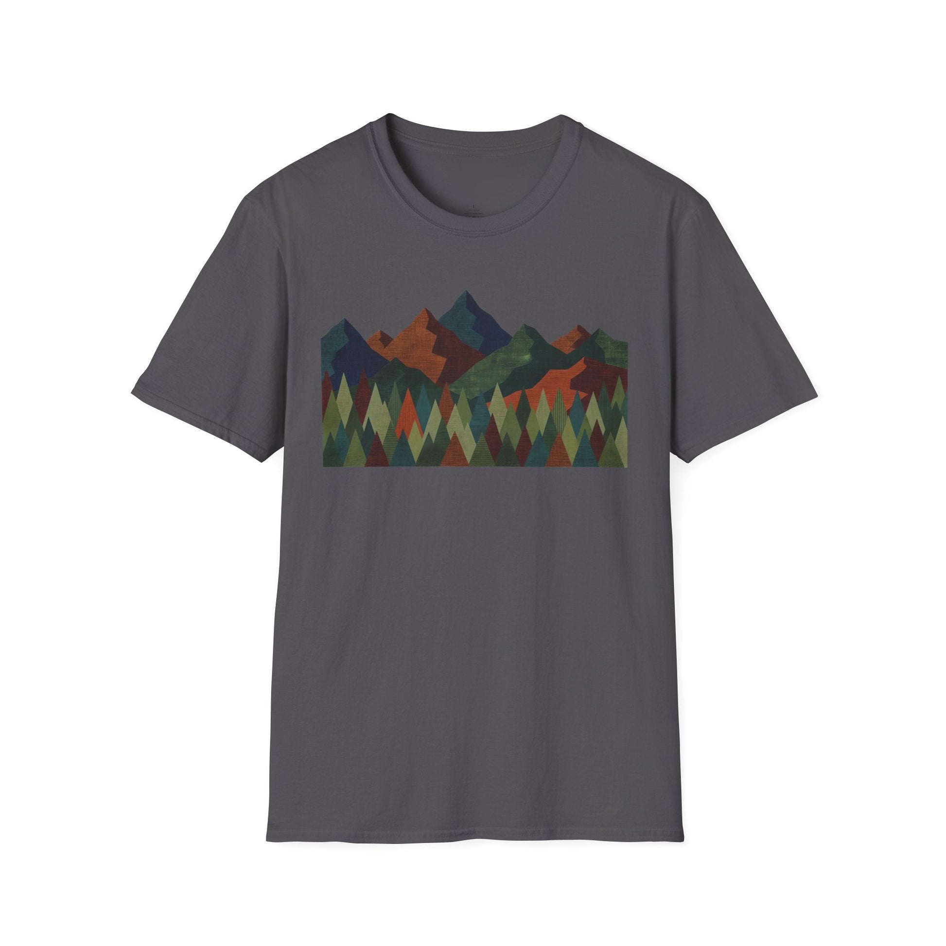 Printify T-Shirt Geometric Mountain T-Shirt