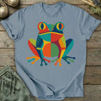 Printify T-Shirt Geometric Pop Art Frog T-Shirt