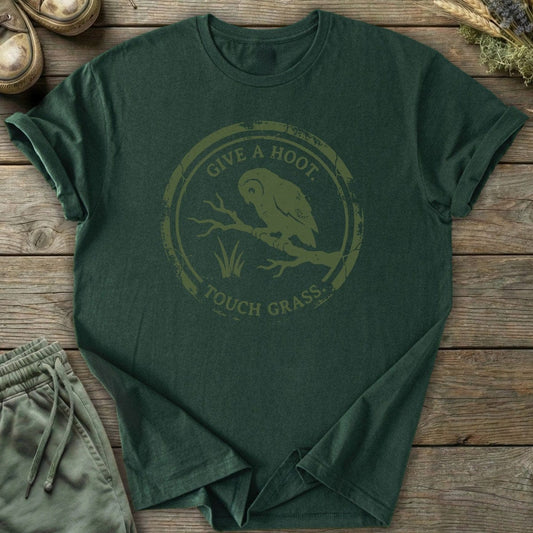 Printify T-Shirt Give A Hoot T-Shirt