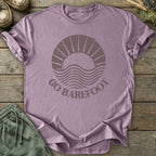 Printify T-Shirt Go Barefoot T-Shirt