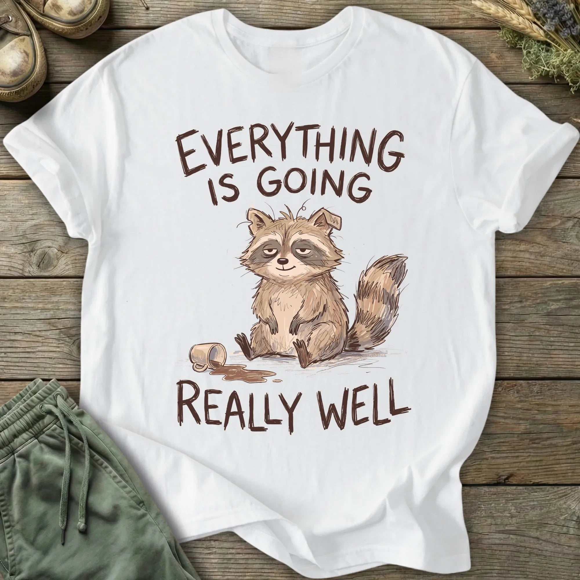 Printify T-Shirt Going Really Well T-Shirt