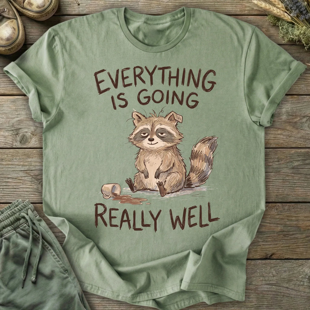 Printify T-Shirt Going Really Well T-Shirt