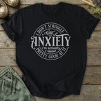 Printify T-Shirt Good At Anxiety T-Shirt