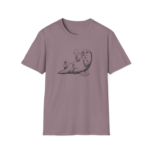 Printify T-Shirt Gossiping Otter T-Shirt
