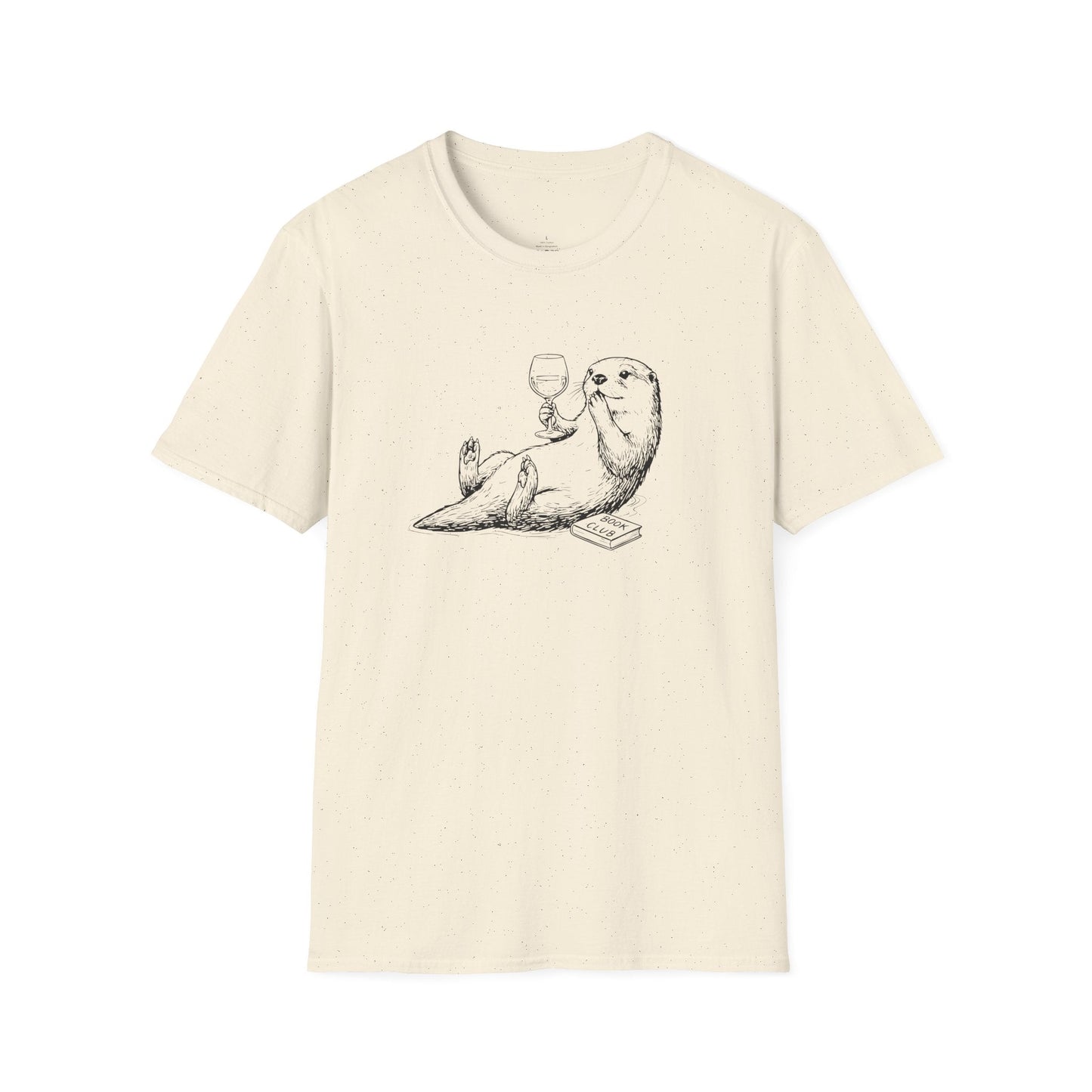 Printify T-Shirt Gossiping Otter T-Shirt