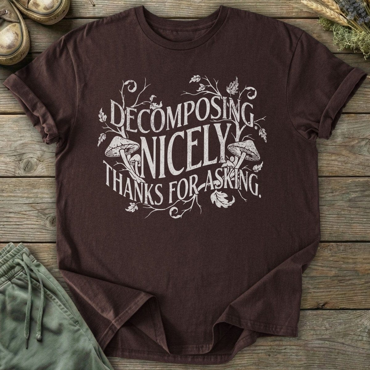 Printify T-Shirt Goth Decomposing T-Shirt