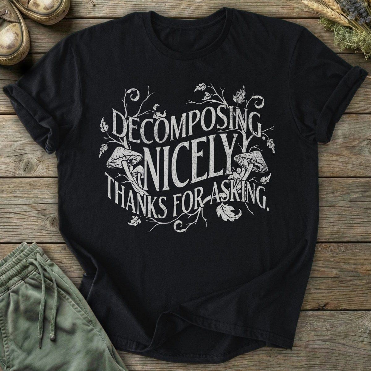 Printify T-Shirt Goth Decomposing T-Shirt