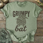 Printify T-Shirt Grumpy Bat T-Shirt