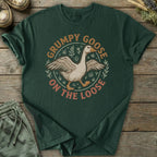 Printify T-Shirt Grumpy Goose On The Loose T-Shirt