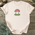 Printify T-Shirt Grumpy Mushroom T-Shirt