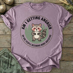 Printify T-Shirt Grumpy Raccoon T-Shirt