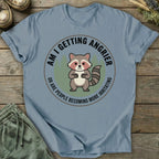 Printify T-Shirt Grumpy Raccoon T-Shirt
