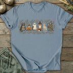 Printify T-Shirt Halloween Animal Friends T-Shirt