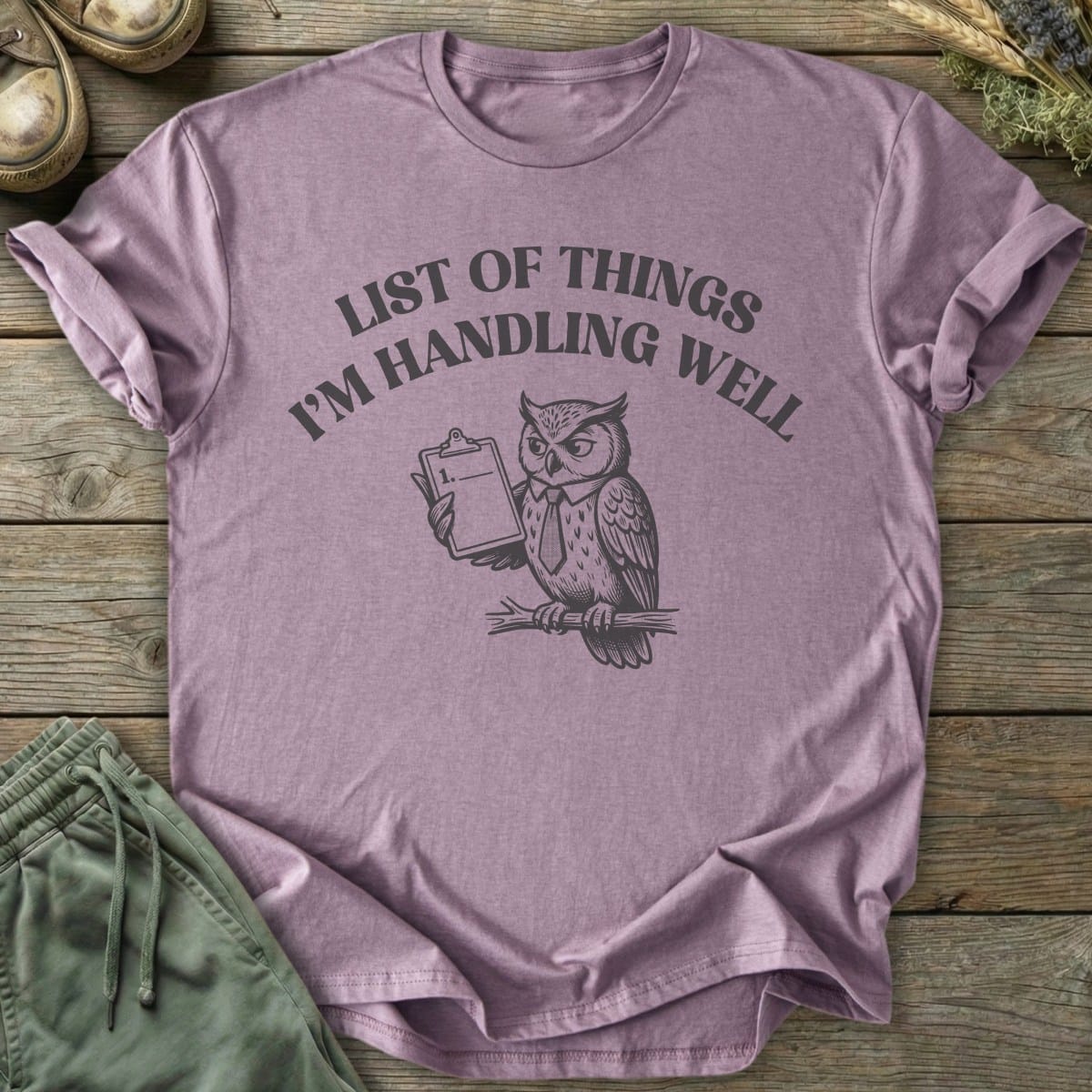 Printify T-Shirt Handling Well List T-Shirt