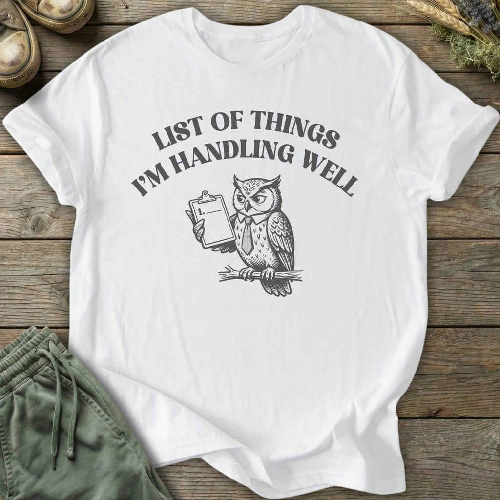 Printify T-Shirt Handling Well List T-Shirt
