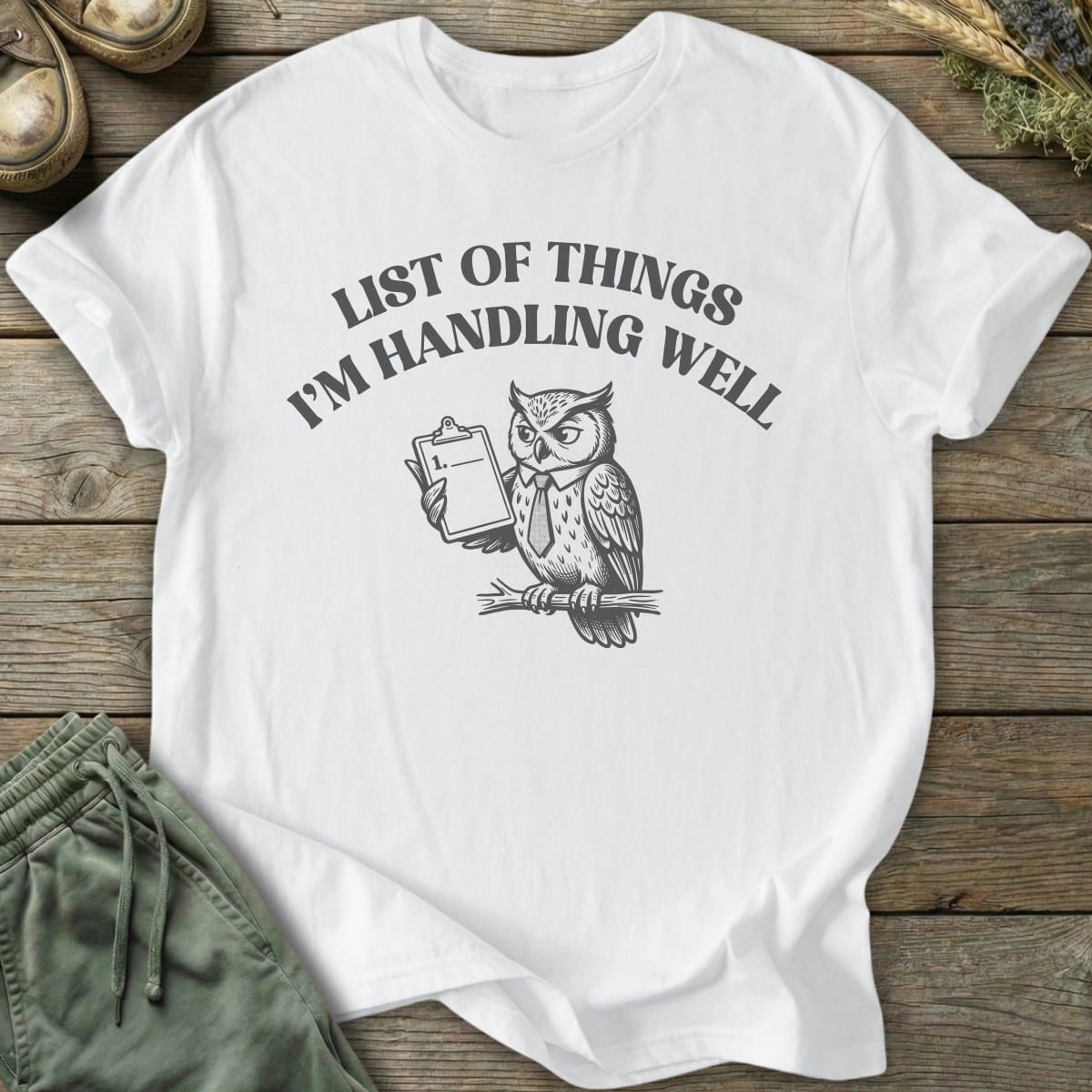 Printify T-Shirt Handling Well List T-Shirt