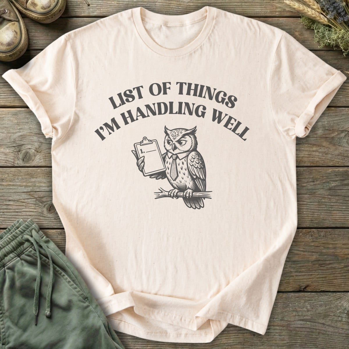 Printify T-Shirt Handling Well List T-Shirt