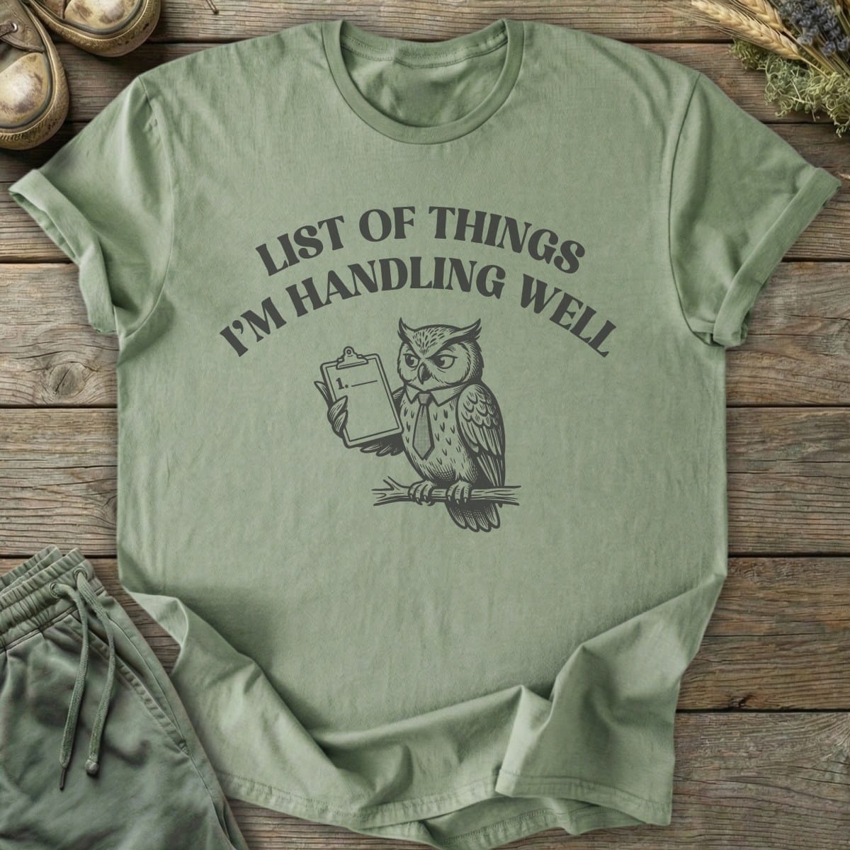 Printify T-Shirt Handling Well List T-Shirt
