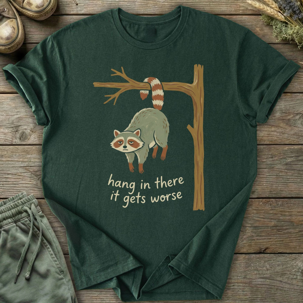 Printify T-Shirt Hang In There T-Shirt