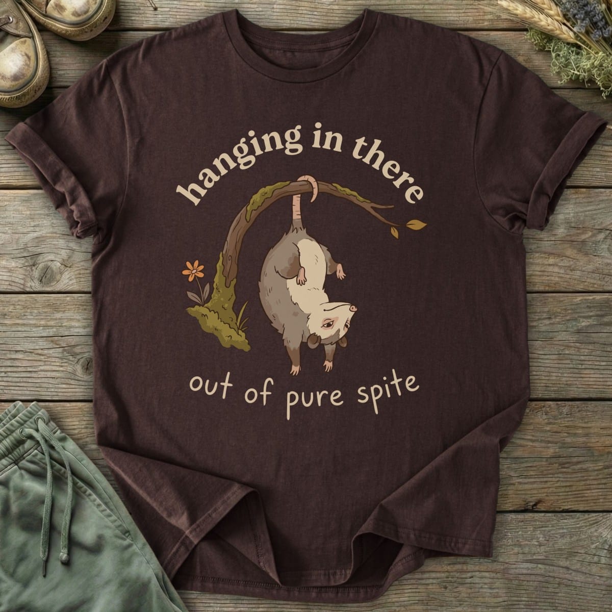 Printify T-Shirt Hanging For Spite T-Shirt