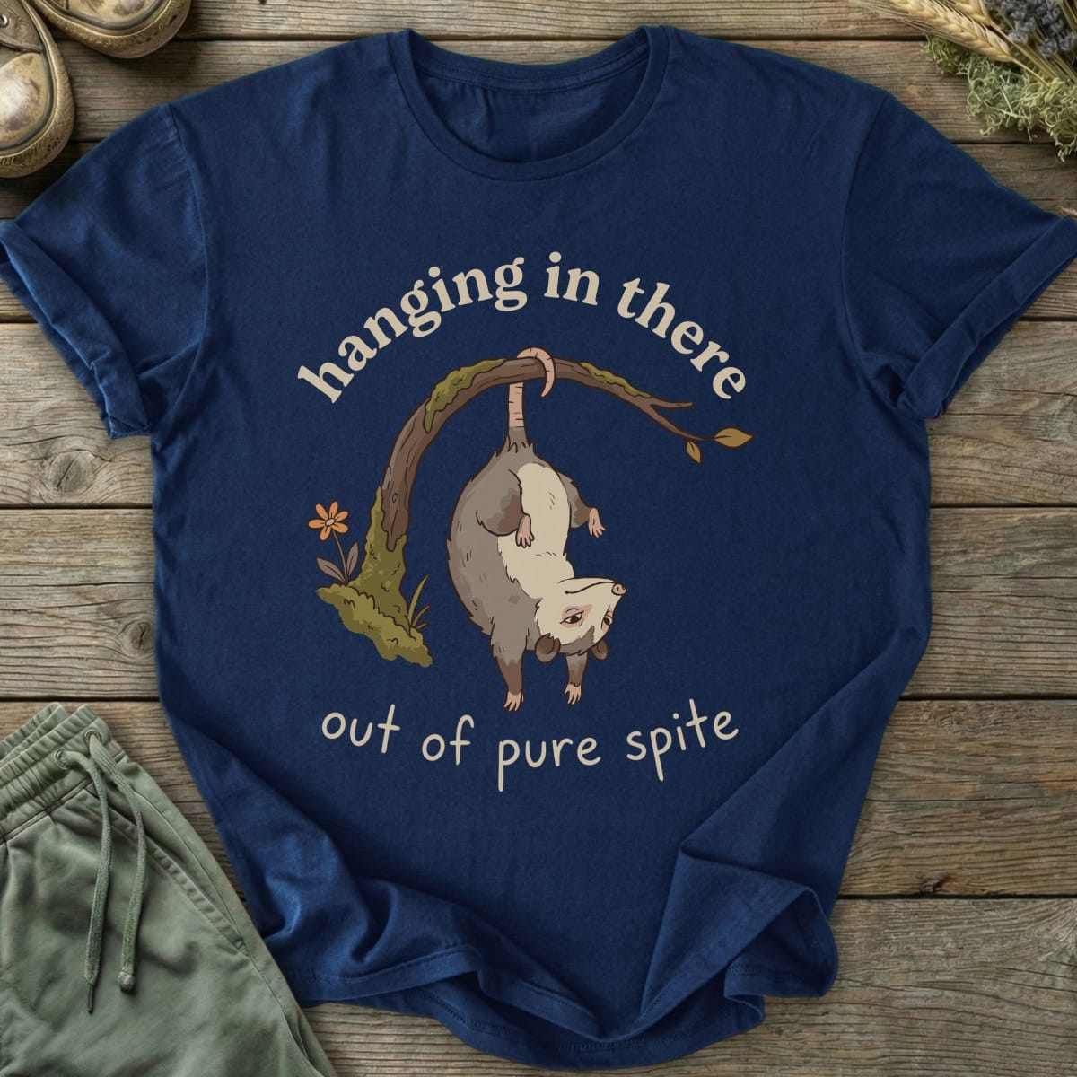 Printify T-Shirt Hanging For Spite T-Shirt