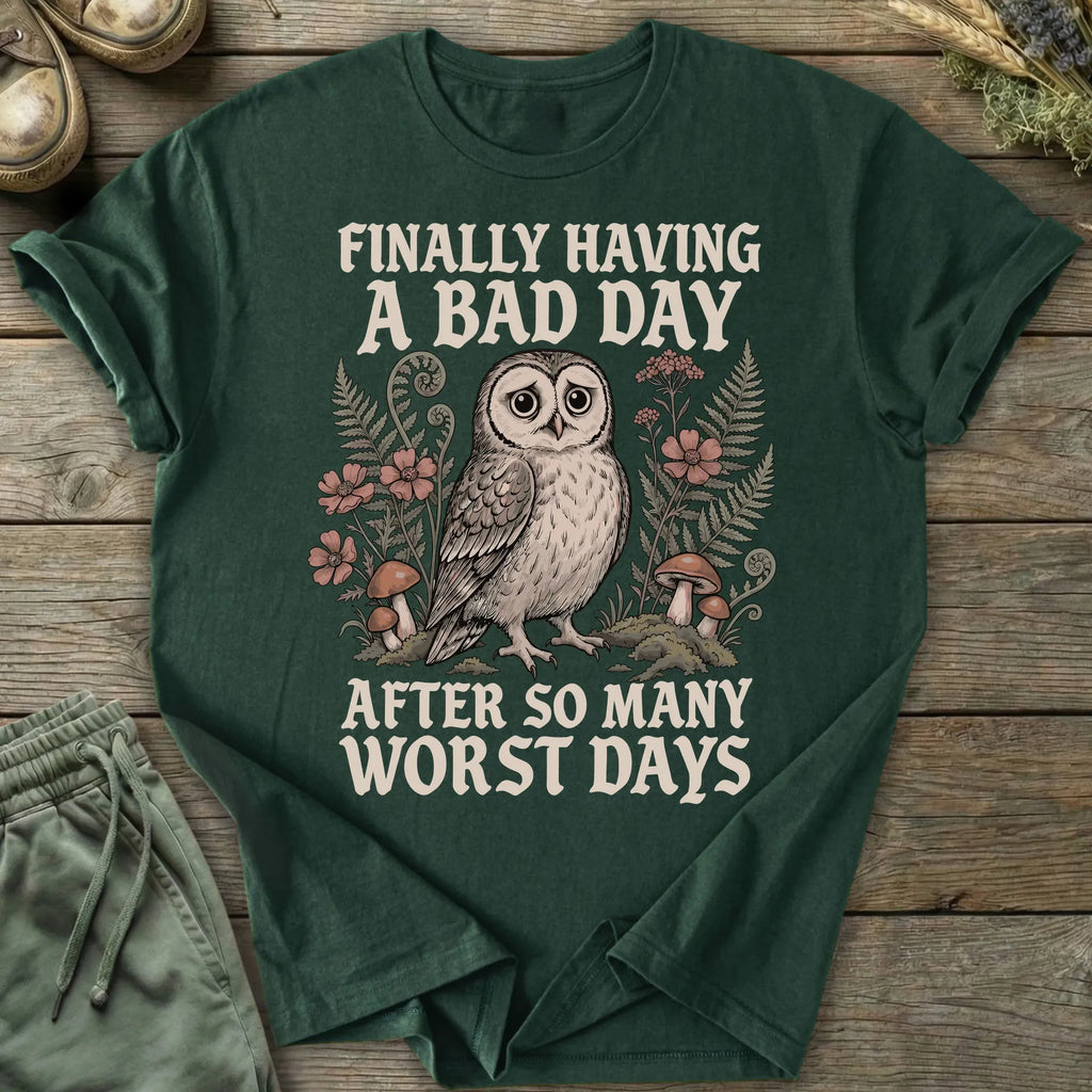 Printify T-Shirt Having A Bad Day T-Shirt