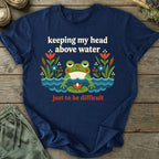 Printify T-Shirt Head Above Water T-Shirt