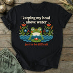 Printify T-Shirt Head Above Water T-Shirt