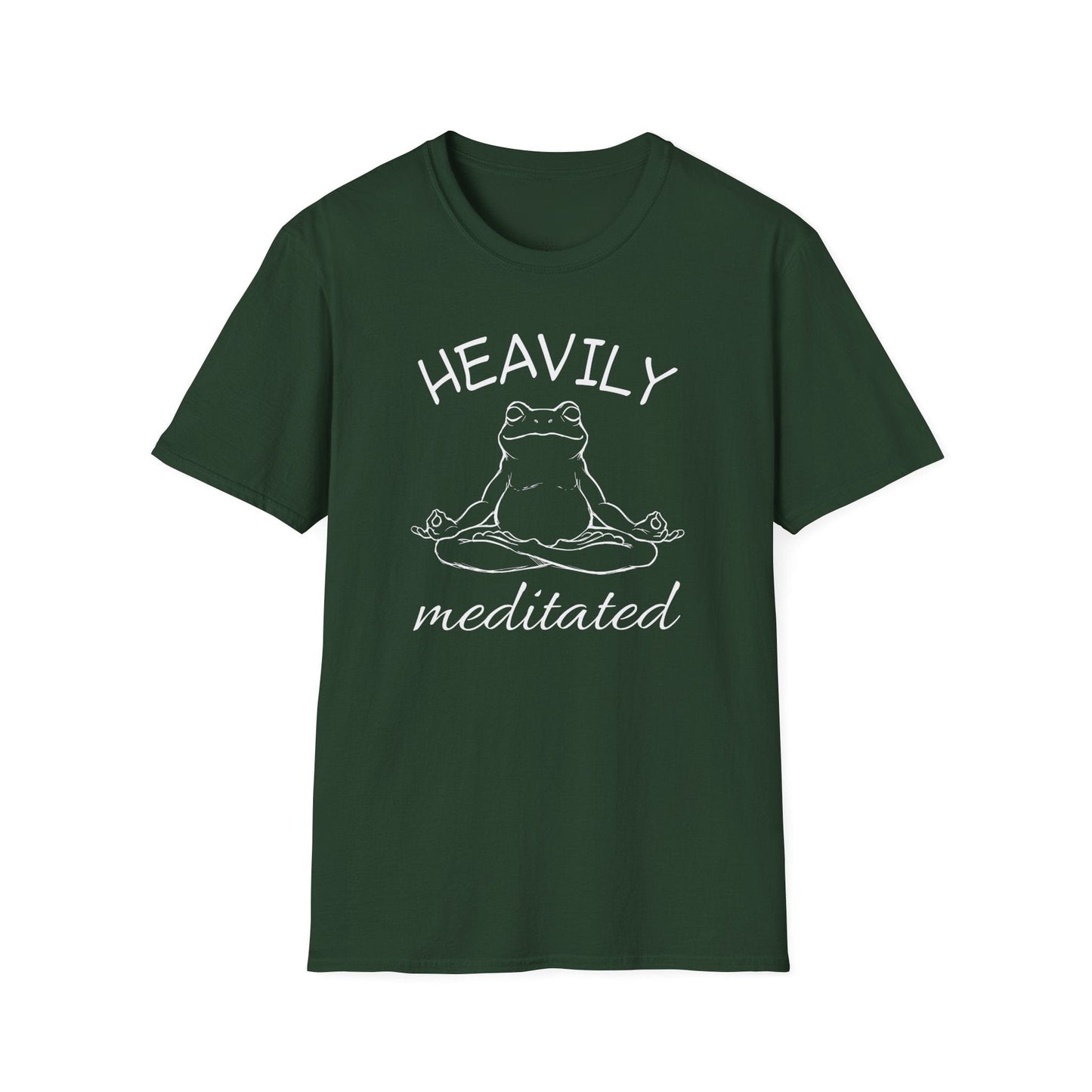 Printify T-Shirt Heavily Meditated T-Shirt