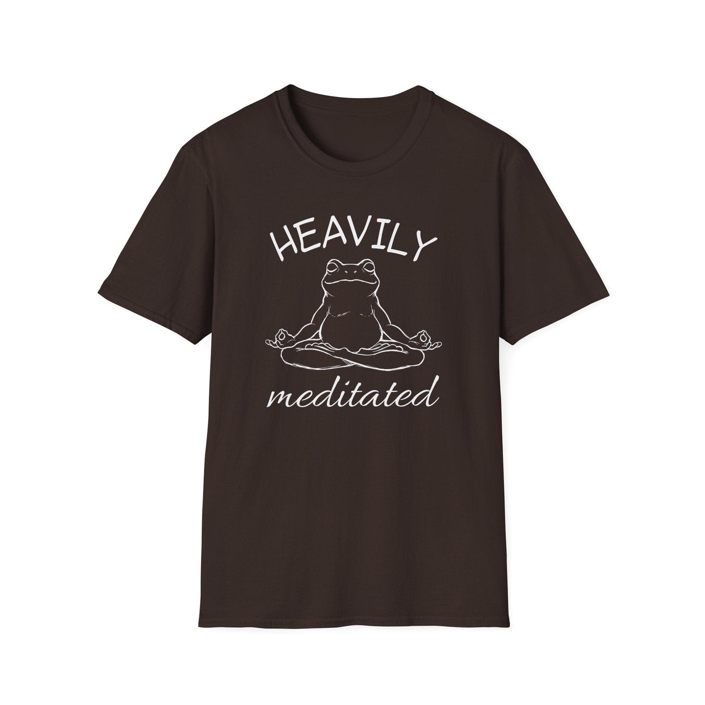 Printify T-Shirt Heavily Meditated T-Shirt