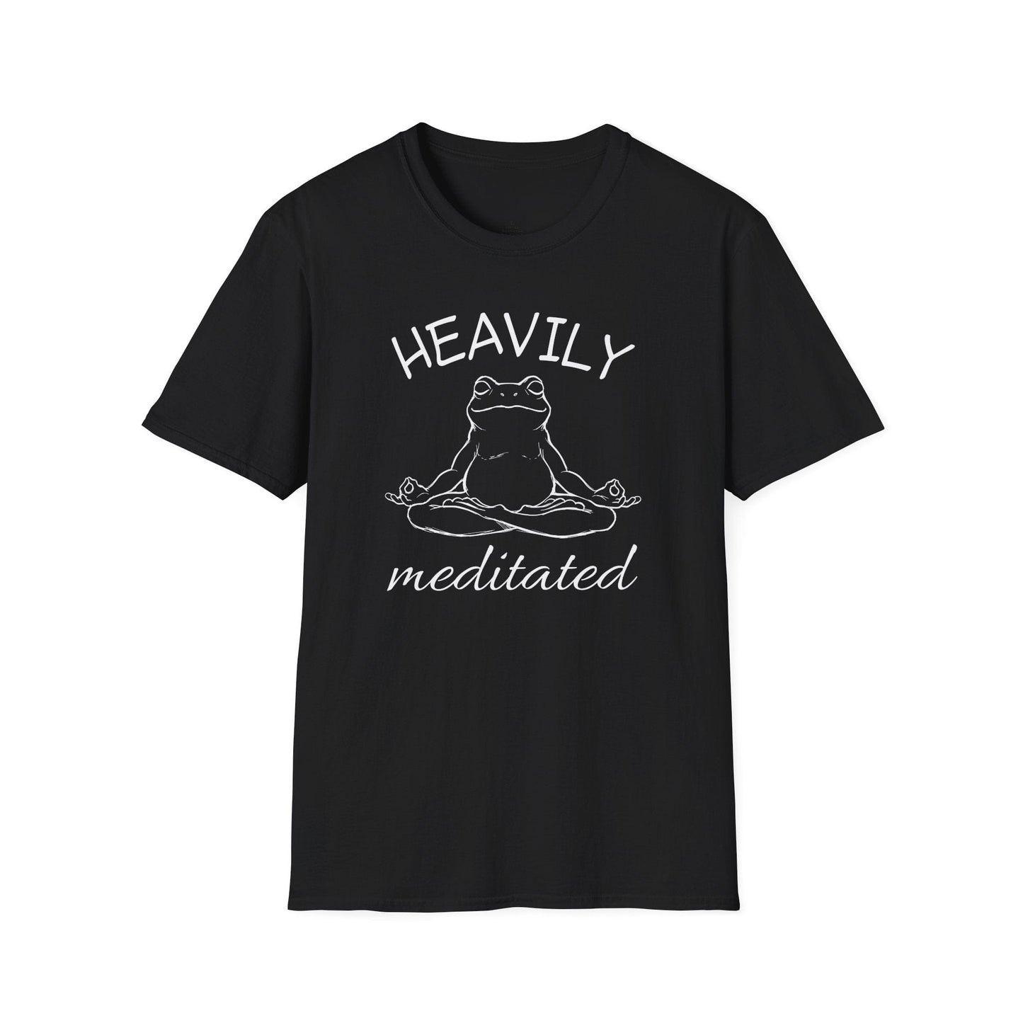 Printify T-Shirt Heavily Meditated T-Shirt