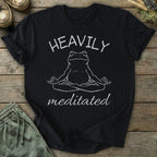Printify T-Shirt Heavily Meditated T-Shirt