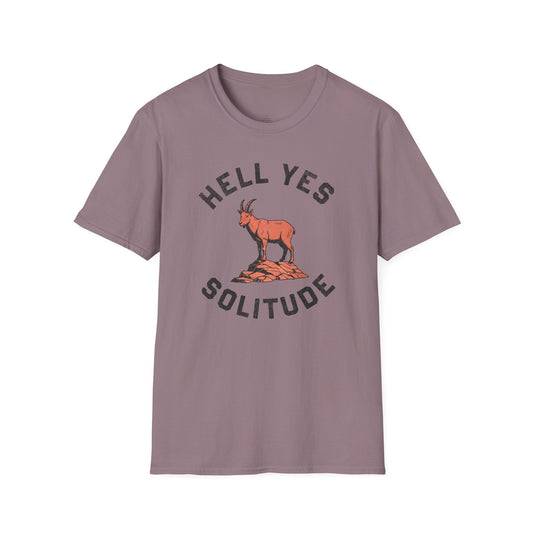 Printify T-Shirt Hell Yes Solitude T-Shirt