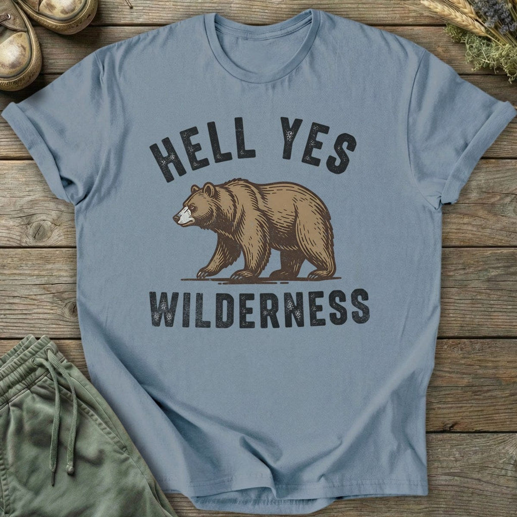 Printify T-Shirt Hell Yes Wilderness T-Shirt